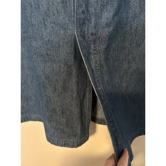 Cabelas Casual Long Denim Skirt Womens 20R - Picture 6 of 9